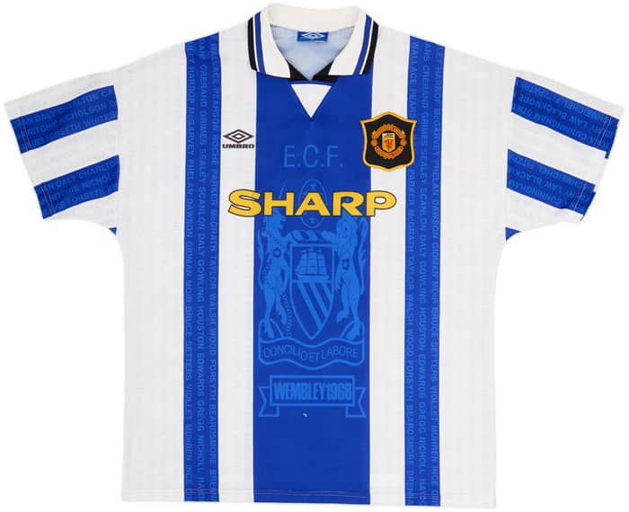 1994-96 Manchester United Third Shirt Cantona #7 - 7/10 - (XL)