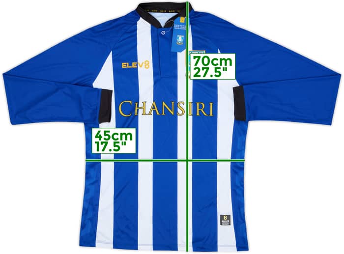 2018-19 Sheffield Wednesday Home L/S Shirt (S)