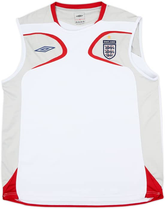 2007-08 England Umbro Training Vest - 10/10 - (XXL)
