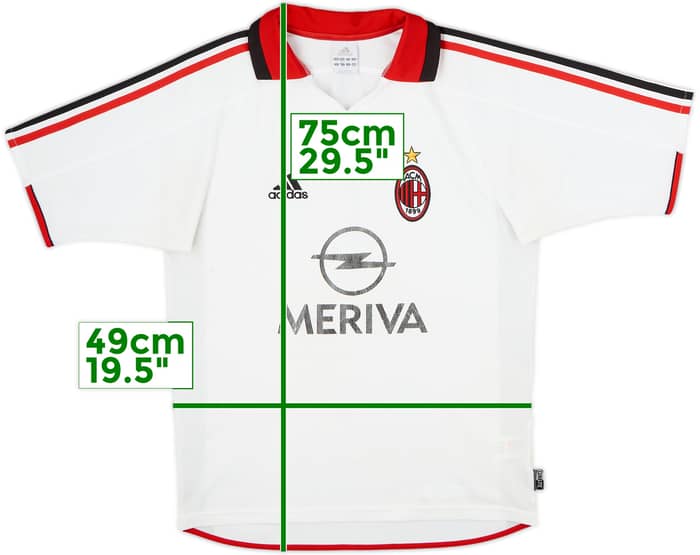 2003-04 AC Milan Away Shirt - 5/10 - (S)