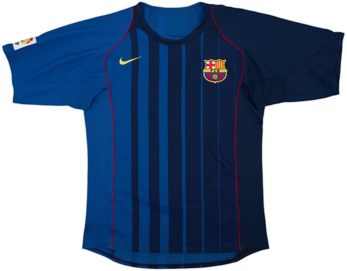 2004-05 Barcelona Away Shirt Ronaldinho #10 - 8/10 - (S)