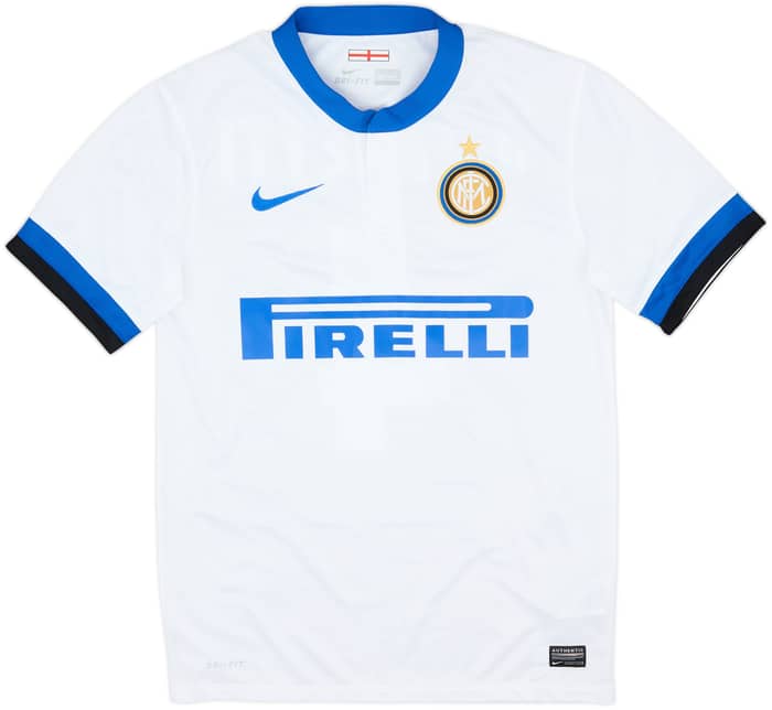 2013-14 Inter Milan Away Shirt J.Zanetti #4 - 8/10 - (S)