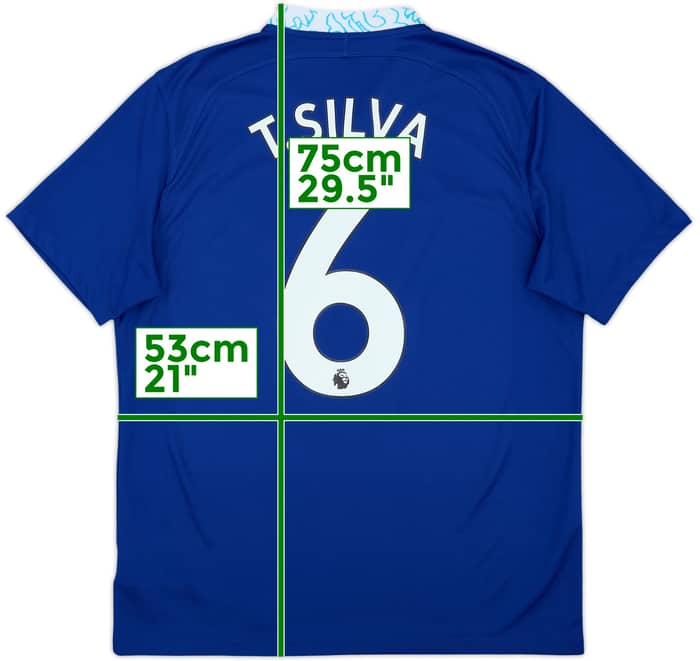 2022-23 Chelsea Home Shirt T.Silva #6 - 8/10 - (L)