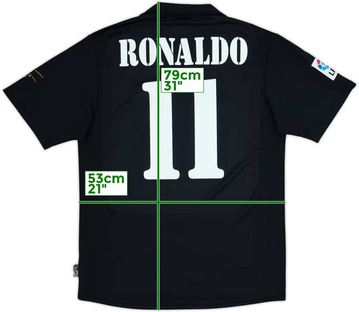 2002-03 Real Madrid Centenary Away Shirt Ronaldo #11 - 5/10 - (M)