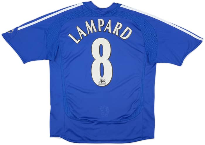 2006-08 Chelsea Home Shirt Lampard #8 - 6/10 - (L.Boys)