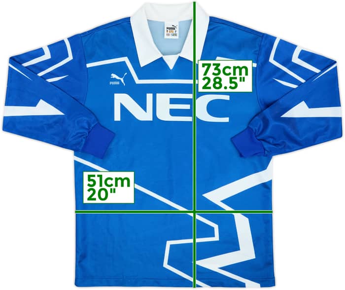 1994 Montedio Yamagata Home L/S Shirt - 7/10 - (M)
