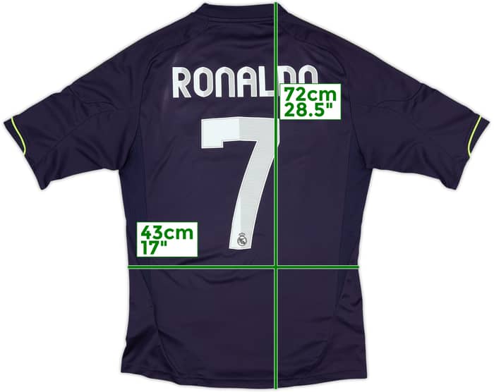 2012-13 Real Madrid Away Shirt Ronaldo #7 - 6/10 - (S)