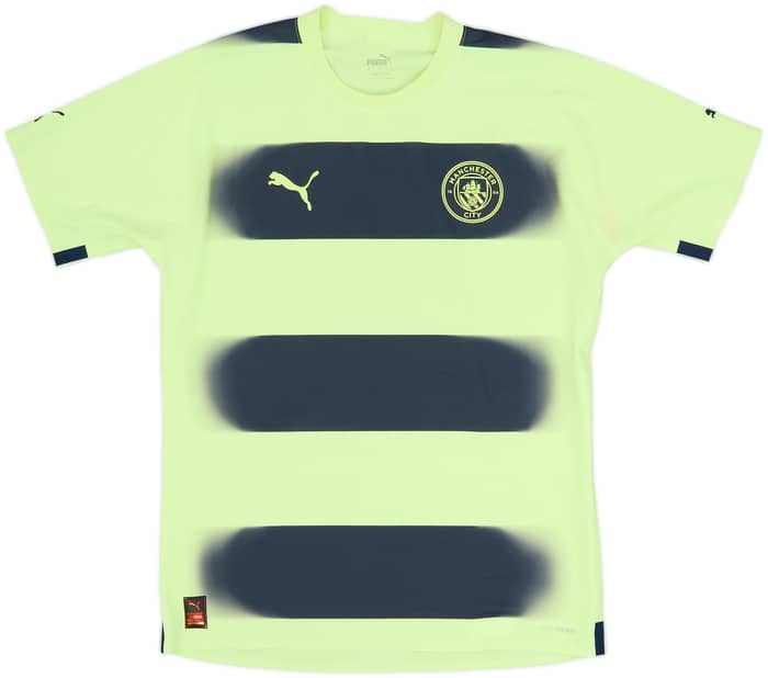 2022-23 Manchester City Authentic Third Shirt Haaland #9 - 8/10 - (M)