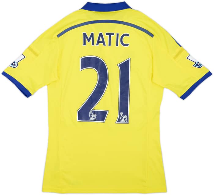 2014-15 Chelsea Away Shirt Matic #21 - 4/10 - (S)