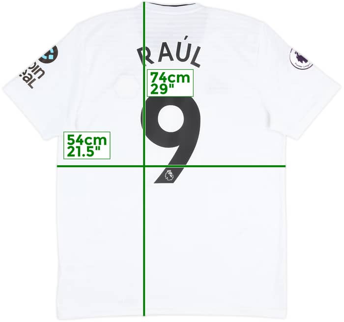 2018-19 Wolves Away Shirt Raul #9 - 6/10 - (L)