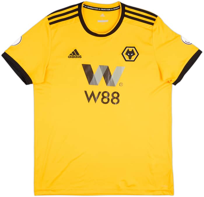 2018-19 Wolves Home Shirt Raul #9 - 7/10 - (L)