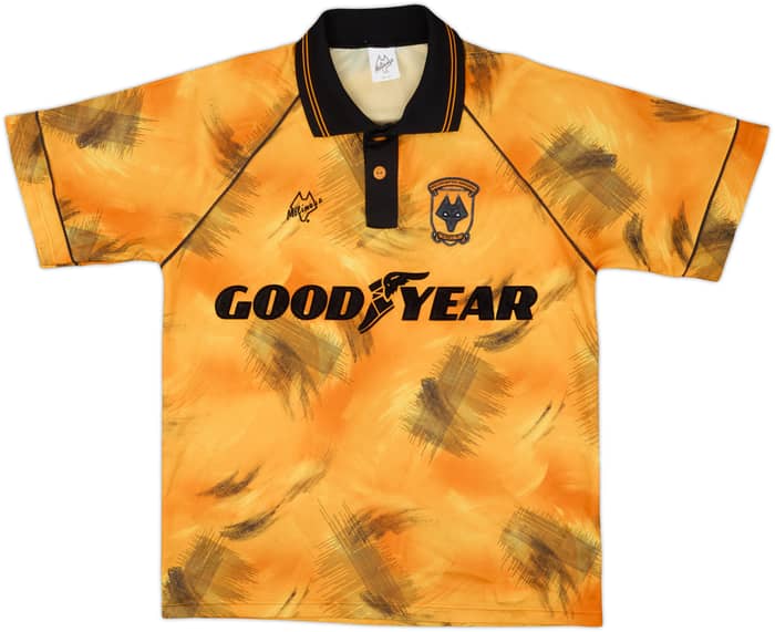 1992-93 Wolves Home Shirt - 8/10 - (M)