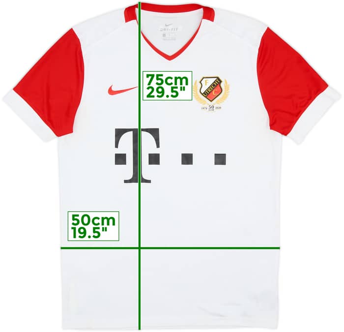 2020-21 Utrecht Home Shirt - 7/10 - (L)