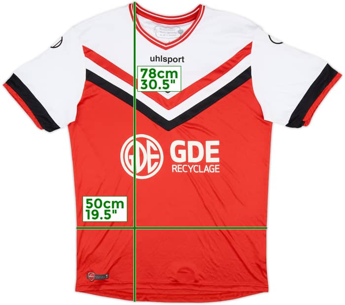2014-15 Valenciennes Home Shirt - 8/10 - (L)