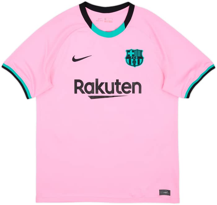 2020-21 Barcelona Third Shirt Messi #10 - 8/10 - (L)