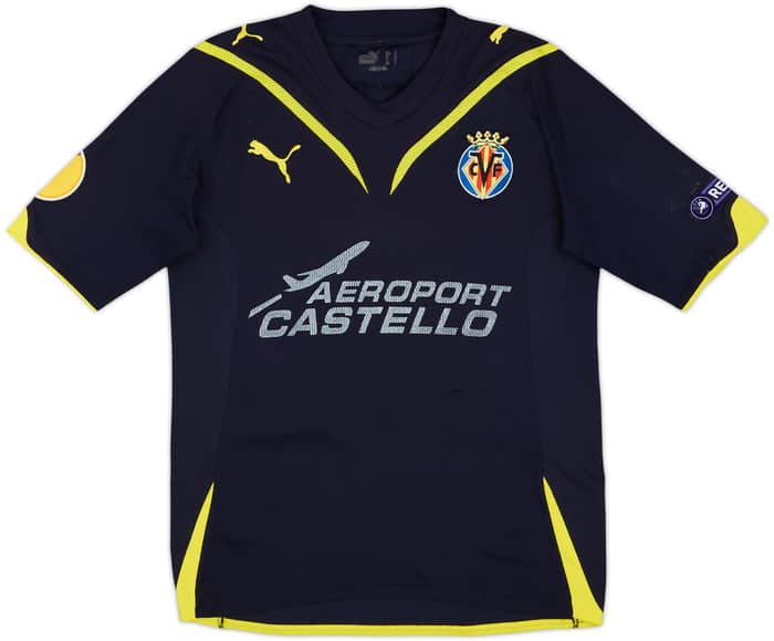 2009-10 Villarreal Away Shirt S.Cazorla #8 - 4/10 - (S)
