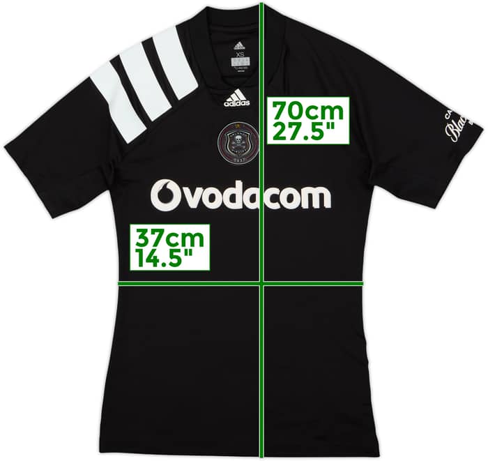 2017-18 Orlando Pirates Home Shirt - 8/10 - (XS)