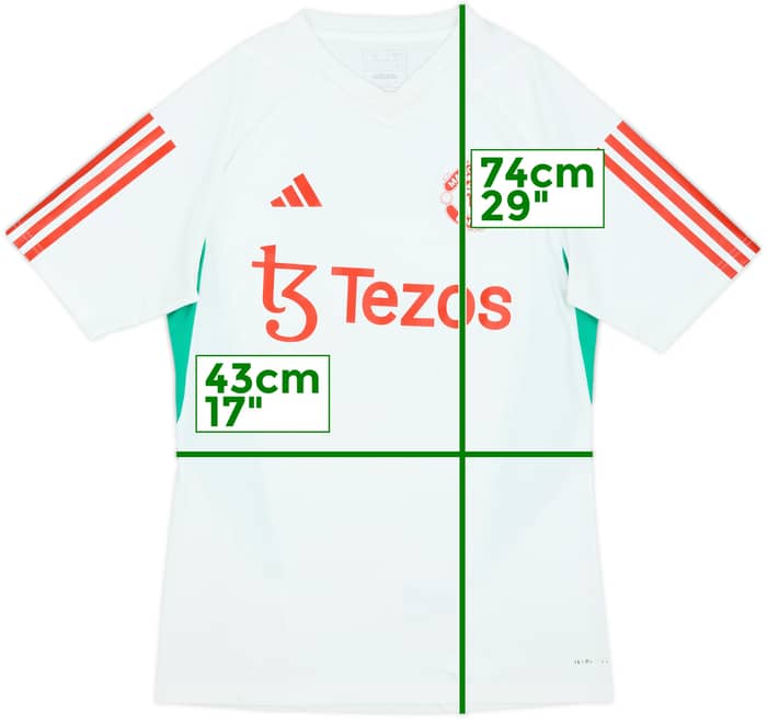 2023-24 Manchester United adidas Training Shirt - 7/10 - (S)