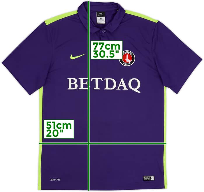 2015-16 Charlton Third Shirt - 7/10 - (M)