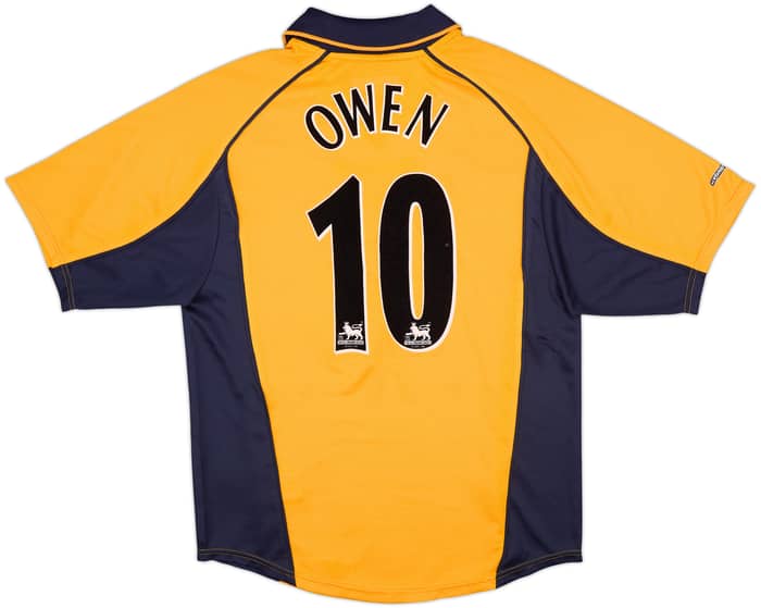 2000-02 Liverpool Away Shirt Owen #10 - 9/10 - (S)