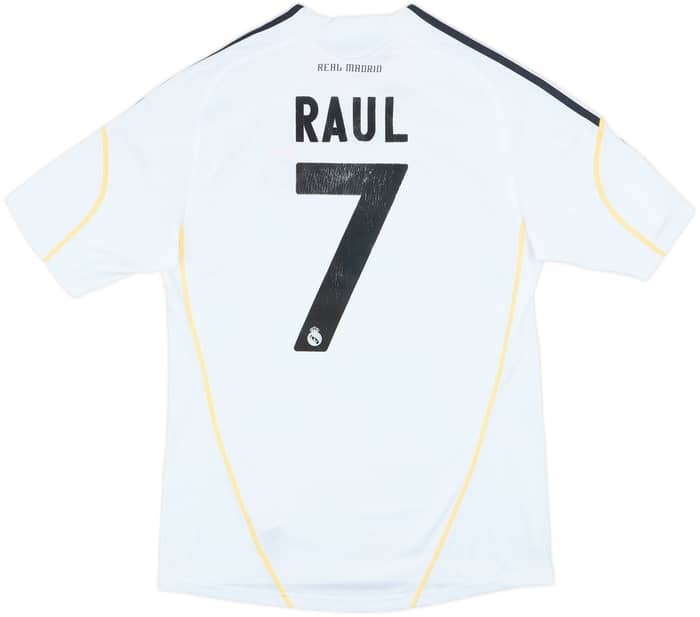 2009-10 Real Madrid Home Shirt Raul #7 - 6/10 - (M)