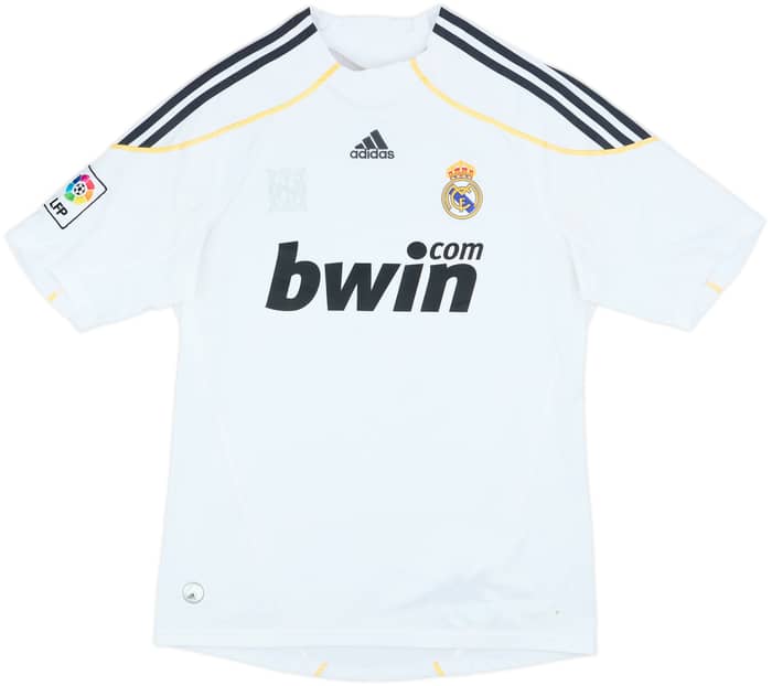 2009-10 Real Madrid Home Shirt Raul #7 - 6/10 - (M)