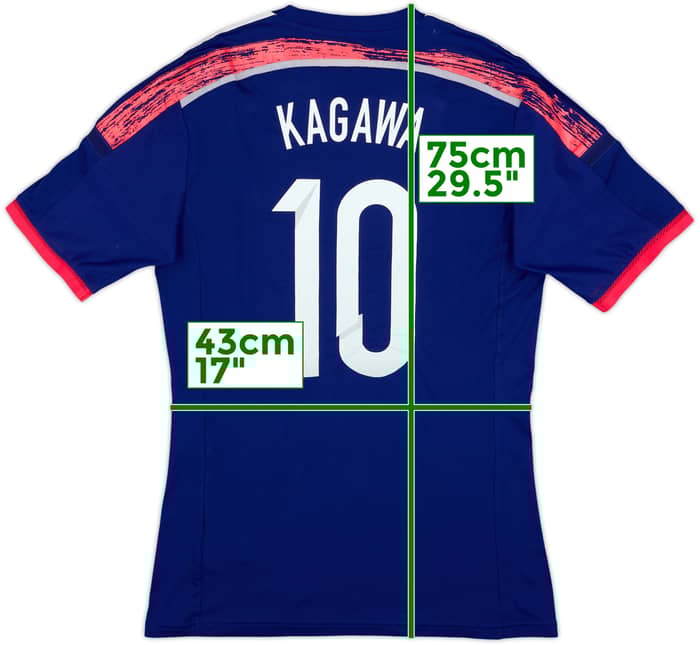 2013-15 Japan Authentic Home Shirt Kagawa #10 - 7/10 - (L)