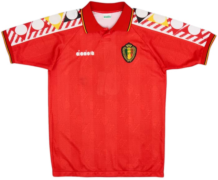 1994-96 Belgium Home Shirt - 8/10 - (L)
