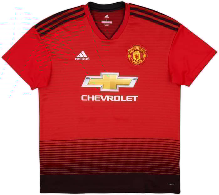 2018-19 Manchester United Home Shirt Lingard #14 - 7/10 - (L)