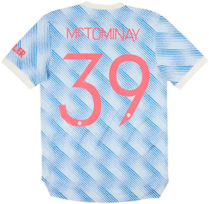 2021-22 Manchester United Authentic Away Shirt McTominay #39 - 8/10 - (S)