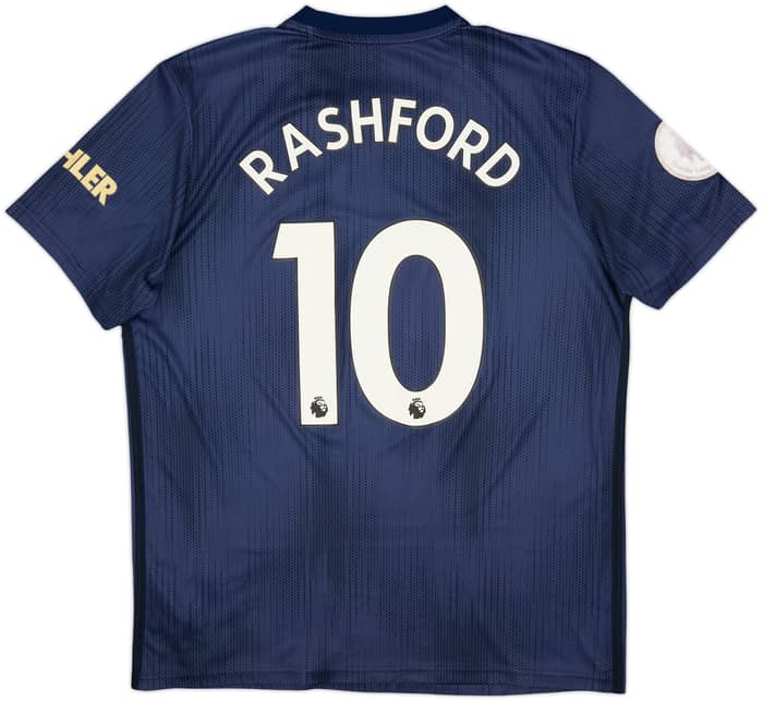 2018-19 Manchester United Third Shirt Rashford #10 - 6/10 - (L)