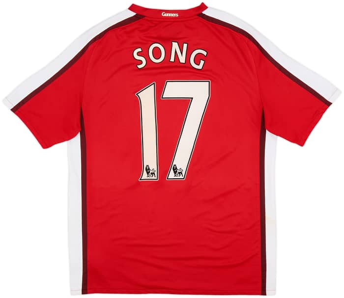 2008-10 Arsenal Home Shirt Song #17 - 7/10 - (L)