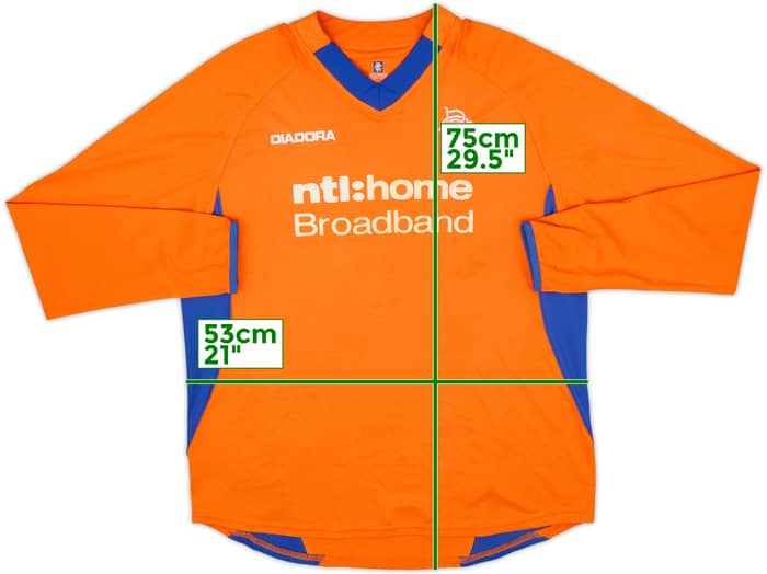 2002-03 Rangers Away L/S Shirt - 6/10 - (L)