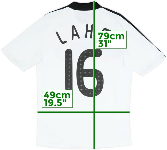 Camiseta de local de Alemania 2008-09 Lahm #16 - 6/10 - (S)