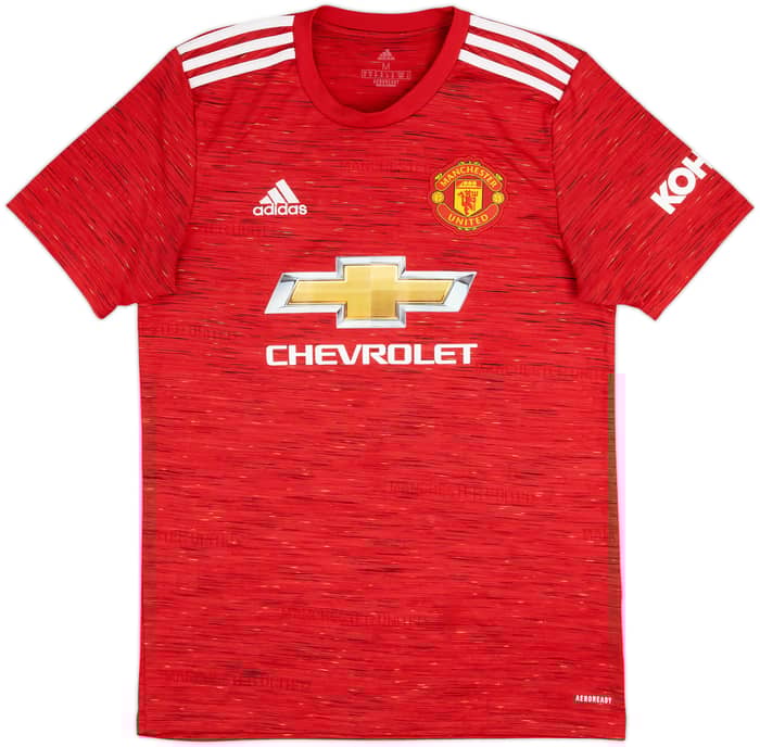 2020-21 Manchester United Home Shirt Pogba #6 - 7/10 - (M)