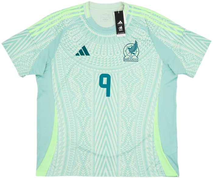 2024-25 Mexico Away Shirt Raul #9 (XXL)