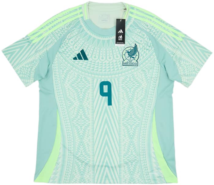 2024-25 Mexico Away Shirt Raul #9 (XL)