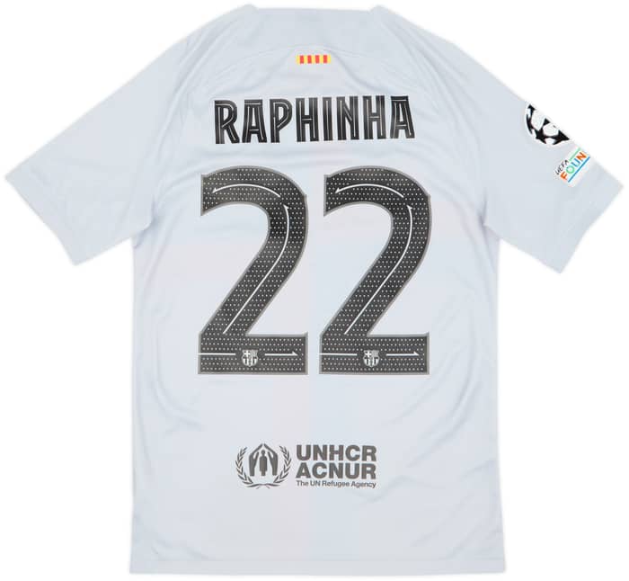 2022-23 Barcelona Third Shirt Raphinha #22 - 5/10 - (S)