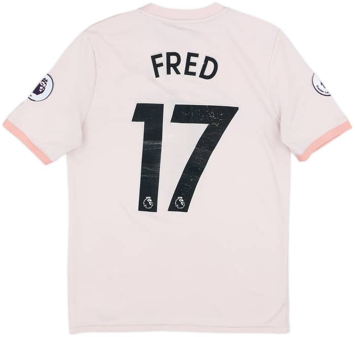 2018-19 Manchester United Away Shirt Fred #17 - 5/10 - (XL.Boys)