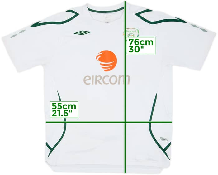 2006-07 Ireland Umbro Training Shirt - 7/10 - (XL)