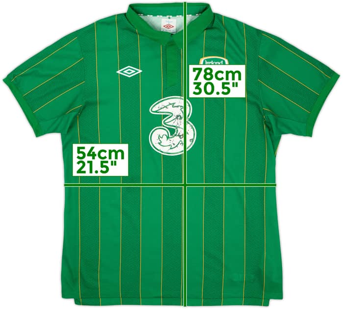 2011-12 Ireland Home Shirt - 5/10 - (L)
