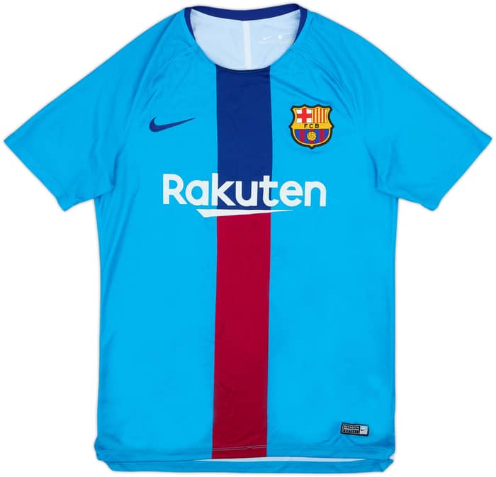 2019-20 Barcelona Nike Training Shirt - 8/10 - (M)
