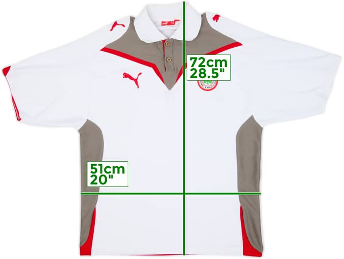 2008-09 Cliftonville Puma Polo Shirt - 6/10 - (M)