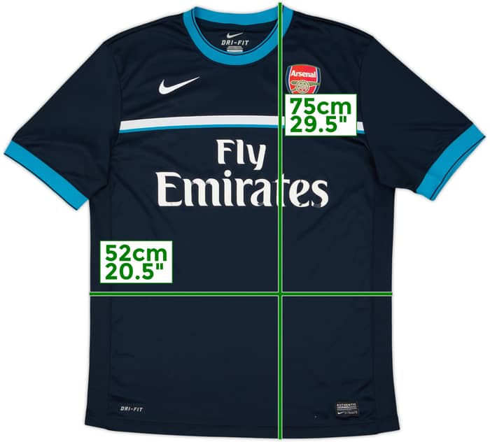 2011-12 Arsenal Nike Training Shirt - 5/10 - (L)