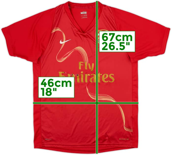 2008-09 Arsenal Nike Training Shirt - 4/10 - (L.Boys)