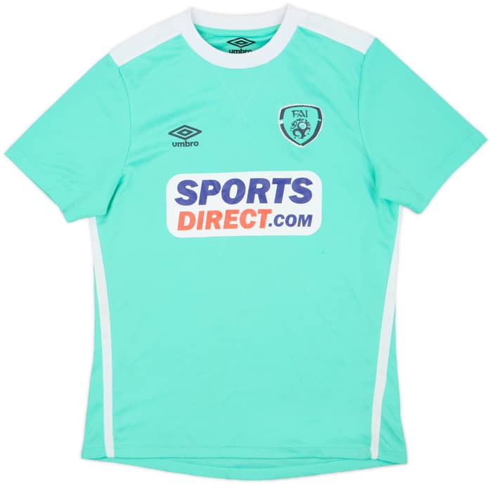 2010s Ireland Umbro Training Shirt - 7/10 - (L.Boys)