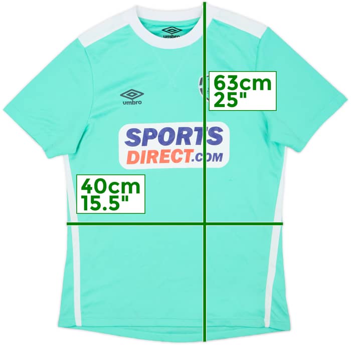 2010s Ireland Umbro Training Shirt - 7/10 - (L.Boys)