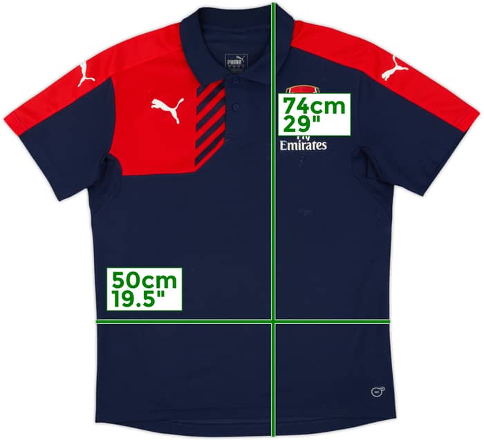 2015-16 Arsenal Puma Polo Shirt - 5/10 - (L)