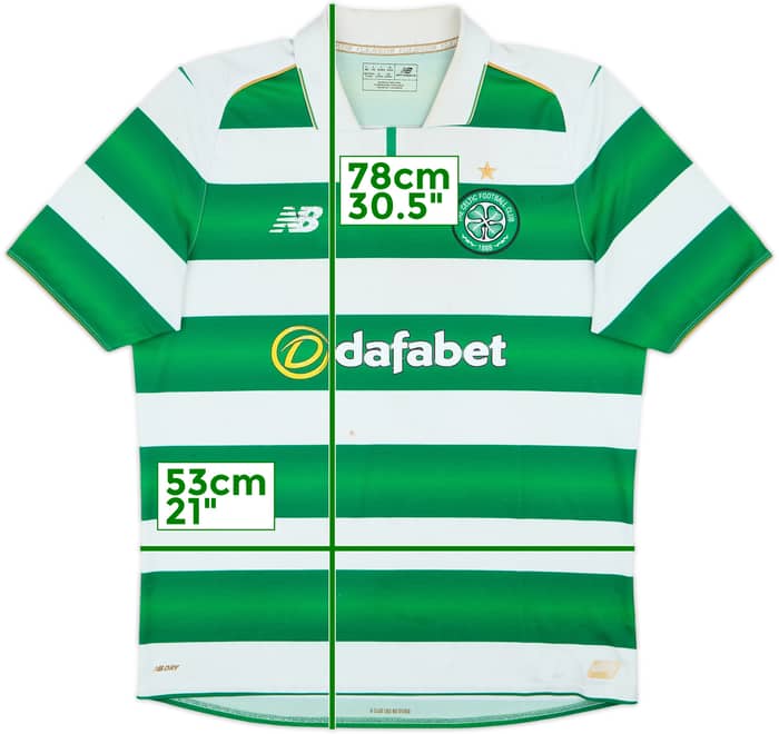 2016-17 Celtic Home Shirt - 4/10 - (L)