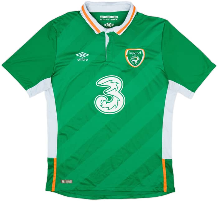 2016-17 Ireland Home Shirt Long #9 - 5/10 - (L)